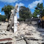 Trabajador sufre fractura tras colapso en construcción en Mérida